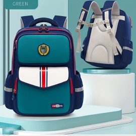 1pc Simple Fashion Backpack, Large Capacity School Backpack