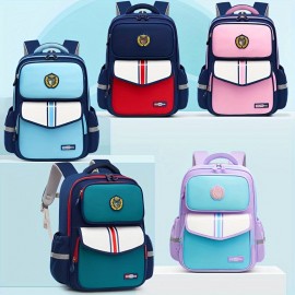 1pc Simple Fashion Backpack, Large Capacity School Backpack