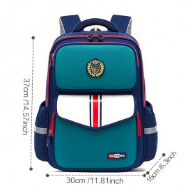 1pc Simple Fashion Backpack, Large Capacity School Backpack