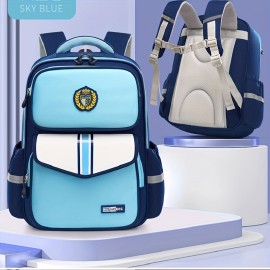 1pc Simple Fashion Backpack, Large Capacity School Backpack