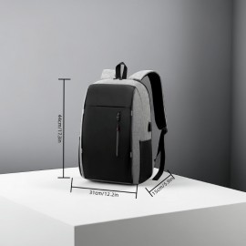 Durable Waterproof Travel Backpack For Business, College Students Computer Shoulder Bag