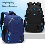 New School Students Schoolbag, Lightweight Leisure Shoulder Bag, Large Capacity Student Backpack