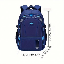 New School Students Schoolbag, Lightweight Leisure Shoulder Bag, Large Capacity Student Backpack