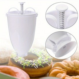 2pcs Create Delicious Donuts In Minutes With This Easy-to-Use Donut Maker!