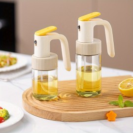 1pc 250ml/8.45oz Leak-Proof Oil Sprayer, Kitchen Oil Sprayer, For Kitchen, BBQ, Air Fryer, And Camping, Kitchen Stuff