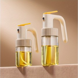 1pc 250ml/8.45oz Leak-Proof Oil Sprayer, Kitchen Oil Sprayer, For Kitchen, BBQ, Air Fryer, And Camping, Kitchen Stuff