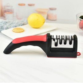 Knife Sharpener 4 Stages Professional Kitchen Sharpening Stone Grinder Knives Whetstone Tungsten Diamond Ceramic Sharpener Tool