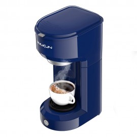 Single Serve Coffee Maker Coffee Brewer Compatible With K-Cup Single Cup Capsule With 6 To 14oz Reservoir (Only Machine)