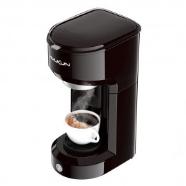 Single Serve Coffee Maker Coffee Brewer Compatible With K-Cup Single Cup Capsule With 6 To 14oz Reservoir (Only Machine)