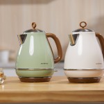 Efficient 1.7L BPA-Free Electric Kettle - Quick Boil, Safety Auto Shut-Off, 120V/1500W, US Plug