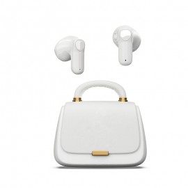 Unique Handbag, Small And Cute To Carry Around ENC Voice Noise Canceling Wireless Headphones.