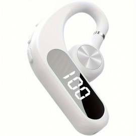 V28 Wireless Headset: HD Calls, Noise Cancellation, LongStandby & More - Perfect for Business & Sports!