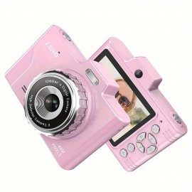 H8 HD Dual Ccd Camera 4600W Pixel 2.8inch Large Screen Three-speed Timing Digital Camera Multi-color