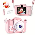 Cute Camera Toys For 3 4 5 6 7 8 9 10 11 12 Year Old Boys/Girls, Kids Digital Camera For Toddler With Video