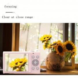 New Fashion HD 4K Digital Shooting Camera AF Automatic Focus IPS Screen Photo Recording Card Camera (with 32G Memory Card)