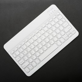 Portable Mini Wireless 10 Inch Keyboard Suitable For IPad, IPad Pro, IPad Mini, IPad Air, Rechargeable Ultra-thin Wireless Keyboard Suitable For Apple IPhone Samsung Tablet Smartphone IOS Android Windows.