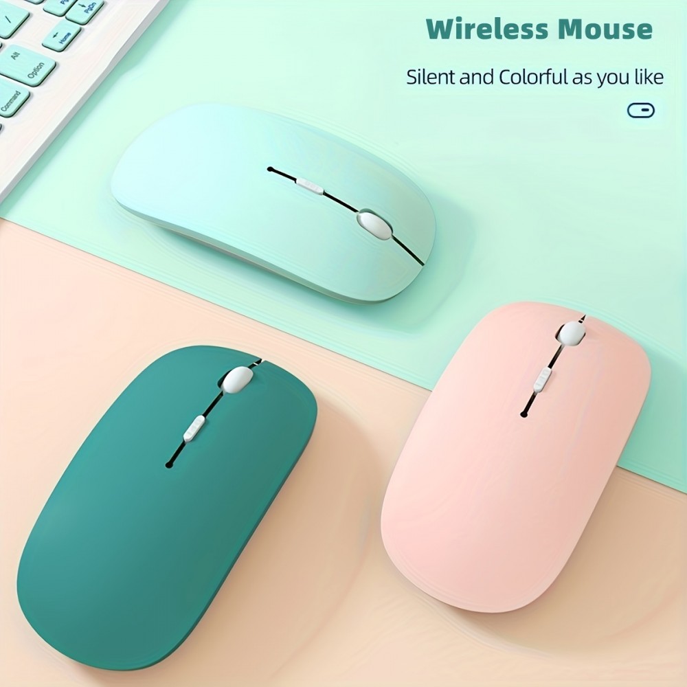 Wireless Mouse For IPad For Samsung Tab For MatePad For For MiPad For Android Windows Tablet Battery Mouse For Laptop Notebook Computer