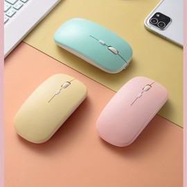 Wireless Mouse For IPad For Samsung Tab For MatePad For For MiPad For Android Windows Tablet Battery Mouse For Laptop Notebook Computer