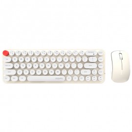 Keyboard And Mouse Sets With Excellent Color Matching Wireless Keyboard And Mouse Sets, Reliable 2.4 GHz Connectivity For PC, Laptop, Smart TV And More (Milk Tea Color) Gift For Birthday/Valentines/Halloween/Easter/Boy/Girlfriends