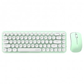 Keyboard And Mouse Sets With Excellent Color Matching Wireless Keyboard And Mouse Sets, Reliable 2.4 GHz Connectivity For PC, Laptop, Smart TV And More (Milk Tea Color) Gift For Birthday/Valentines/Halloween/Easter/Boy/Girlfriends