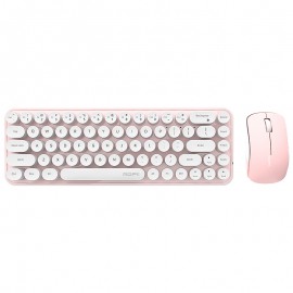 Keyboard And Mouse Sets With Excellent Color Matching Wireless Keyboard And Mouse Sets, Reliable 2.4 GHz Connectivity For PC, Laptop, Smart TV And More (Milk Tea Color) Gift For Birthday/Valentines/Halloween/Easter/Boy/Girlfriends