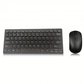 Sleek & Stylish Wireless Optical Keyboard & Mouse Set - Perfect For Your Computer!