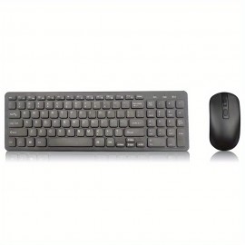 2.4G Wireless Keyboard And Mouse Combo Full Size Slim Keyboard And Mouse Set