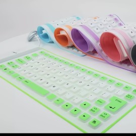 Waterproof Silicone Soft Keyboard