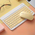 Wireless Keyboard Mouse Set, Mini Portable, Silent Keyboard FCharging, Suitable For IPad, Tablet, Laptop, Office Computer Keyboard