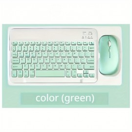 Wireless Keyboard Mouse Set, Mini Portable, Silent Keyboard FCharging, Suitable For IPad, Tablet, Laptop, Office Computer Keyboard