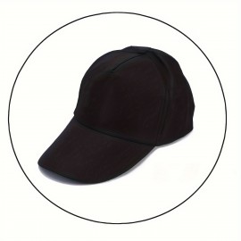 Baseball Cap For Men, Trendy Brand For Autumn And Winter, Solid Color Sunshade Hat For Women, Versatile Sun Hat