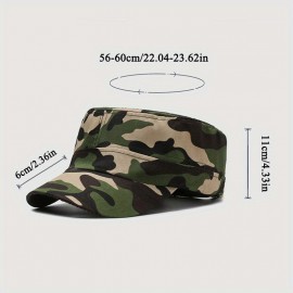 Outdoor Camouflage Cap For Fashionable Sports With Breathable Shade For Jungle Adventure