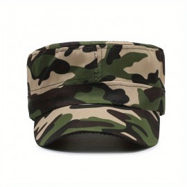 Outdoor Camouflage Cap For Fashionable Sports With Breathable Shade For Jungle Adventure