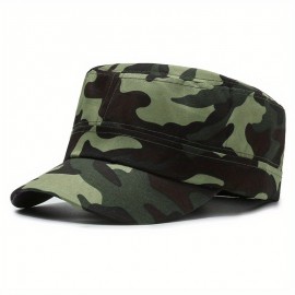 Outdoor Camouflage Cap For Fashionable Sports With Breathable Shade For Jungle Adventure