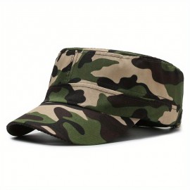 Outdoor Camouflage Cap For Fashionable Sports With Breathable Shade For Jungle Adventure