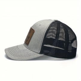 1pc Fashionable Outdoor Fishing Hat Printed With The Letters DAD DADDY Pattern, Suitable For Father's Day Gifts And Casual Wear