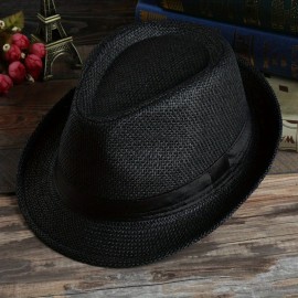 Summer Hat Men Straw Woven Sunshade Breathable Hat Sunscreen Sun Hat Jazz Hat Men's Hat Casual Hat Cool Hat, Ideal Choice For Gifts