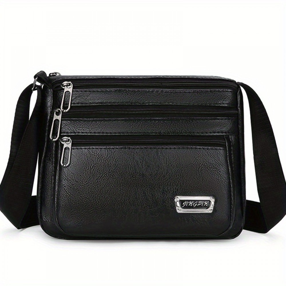 Men's Simple Casual Crossbody Bag Outdoor Wear-resistant Shoulder Bag