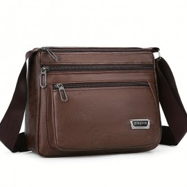 Men's Simple Casual Crossbody Bag Outdoor Wear-resistant Shoulder Bag