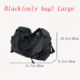 Canvas Vintage Casual Messenger Bag Travel Shoulder Men's Bag