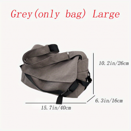 Canvas Vintage Casual Messenger Bag Travel Shoulder Men's Bag