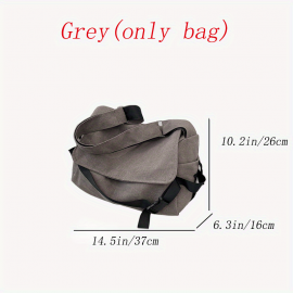 Canvas Vintage Casual Messenger Bag Travel Shoulder Men's Bag