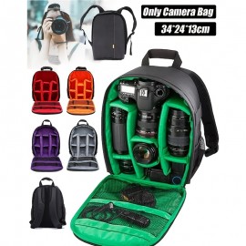 1pc Waterproof Large Capacity SLR Camera Backpack