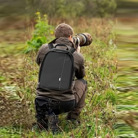 1pc Waterproof Large Capacity SLR Camera Backpack