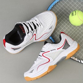 Badminton Shoes Men's Shock-Absorbing Wear-Resistant Non-Slip Breathable Training Sports Tennis Shoes