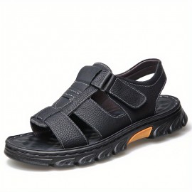 Men's Wear-resistant Non-Slip Sandals, Quick-Drying Comfy Slides, Beach Shoes, Summer