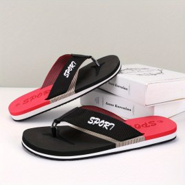 Men's Slippers Indoor Fashion Casual Flip Flops Summer Clip On Breathable Men's Shoes Home Slippers Men's Flip Flops New