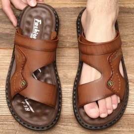 Men's Lightweight Non-Slip Sandals, Quick-Drying Comfy Beach Shoes, Summer