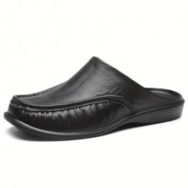 Men's Fashion Closed Toe Non-Slip Wear-resistant Slippers