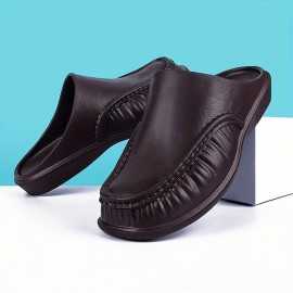 Men's Fashion Closed Toe Non-Slip Wear-resistant Slippers